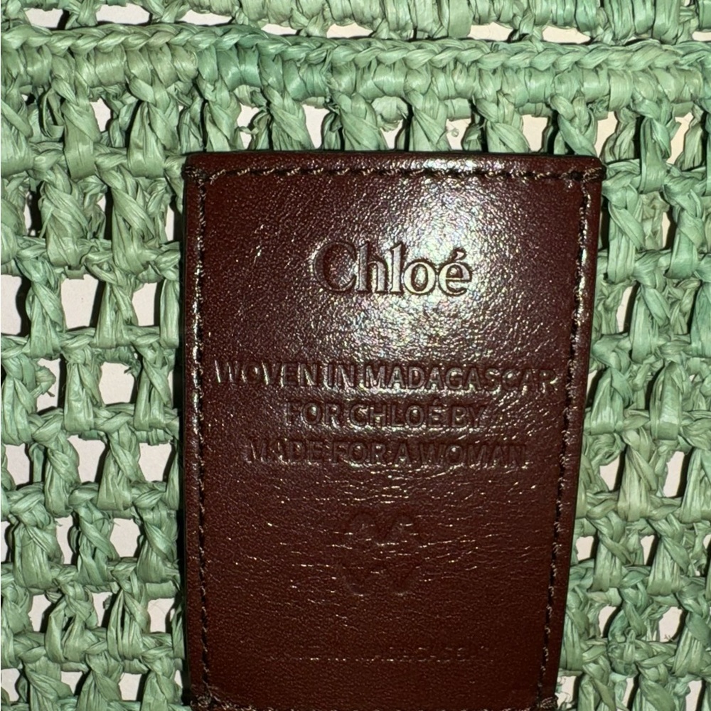 Chloe Summer Banana Tote Crochet Fabric - Picture 7 of 7